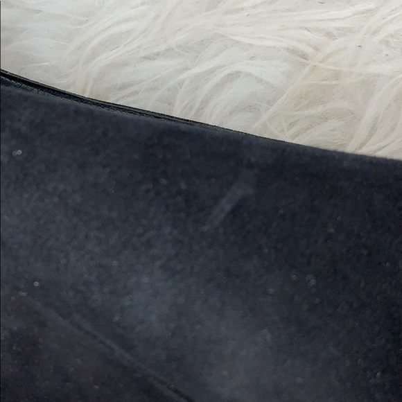 STUART WEITZMAN Suede Wedge Heel Round Toe 8.5 Narrow - Picture 10 of 11